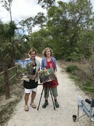 Canadian Painting Buddies doing our "thing" in Fort Myers!